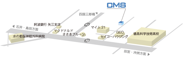 CMSアソシエーツへのアクセス